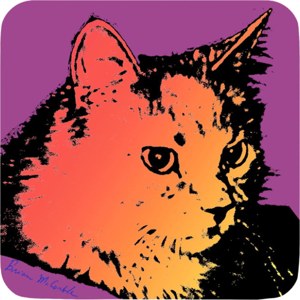 (image for) Fluffy Gradient Violet